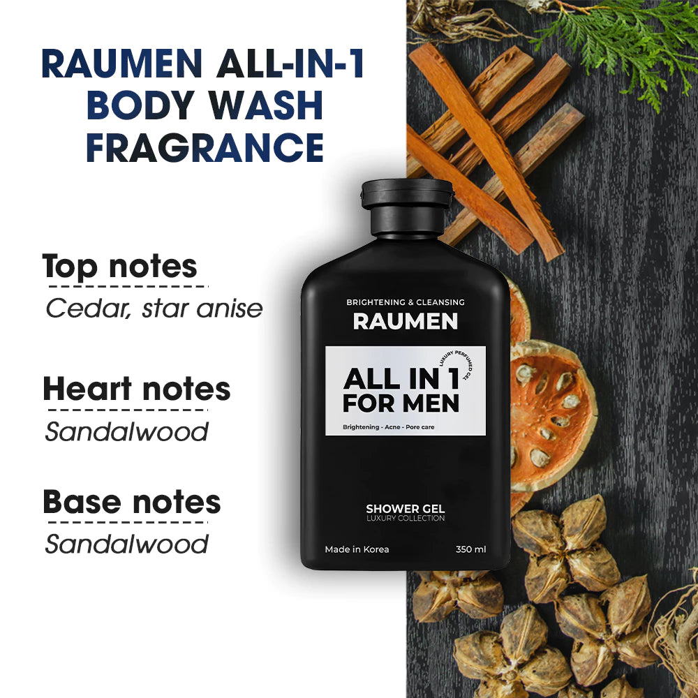 RAUMEN All-in-1 Shower Gel