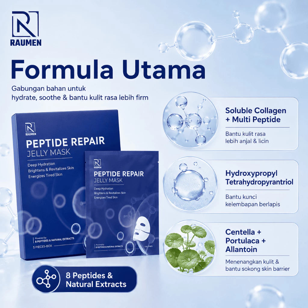 RAUMEN Peptide Repair Jelly Mask